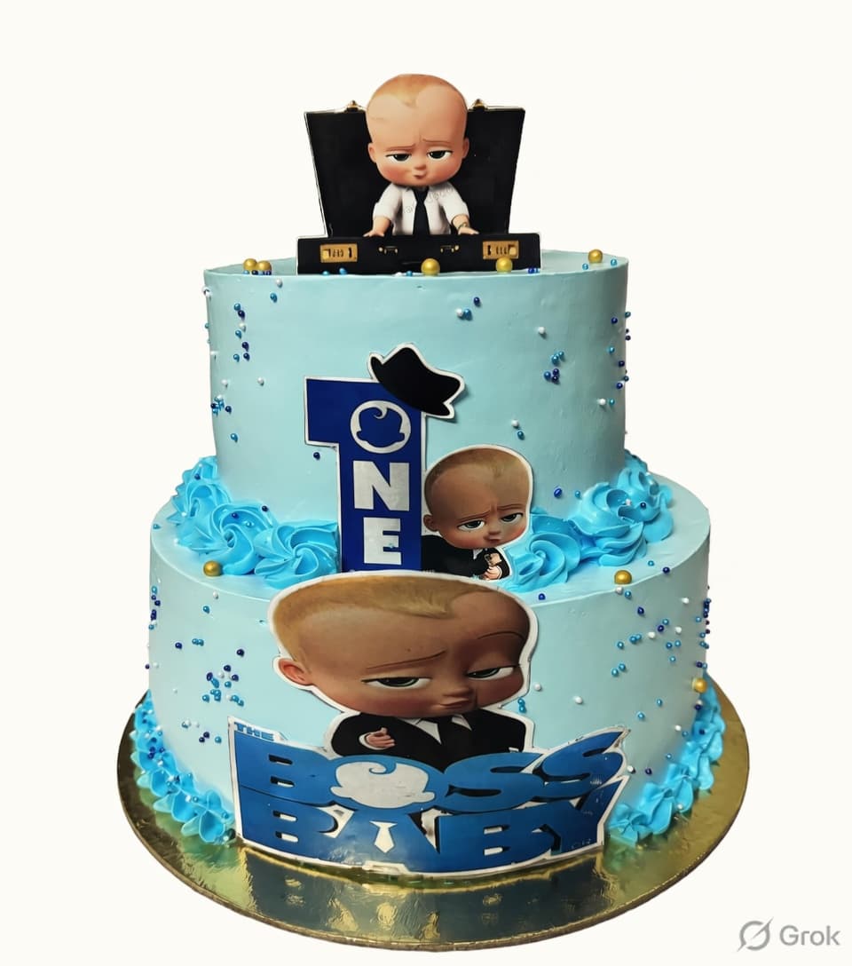 Baby boss cake